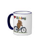 Blue Bicycle I Love Biking Tshirts and Gifts Coffee Mug