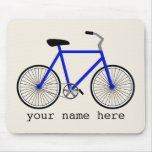 Blue Bicycle Mousepad