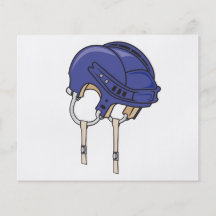 blue bike helmet personalized flyer