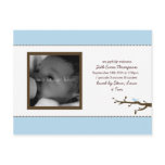 Blue Bird Baby Announcement