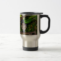 Blue bird mug