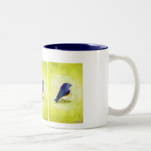 blue bird taza