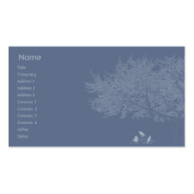 Blue Birds - Business Business Card Templates