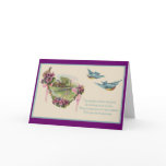 Blue Birds & Happiness For Mother's Day - Card