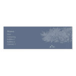 Blue Birds - Skinny Business Card Template