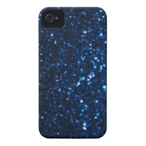 Blue Black Glimmer Iphone 4 Case-mate Cases