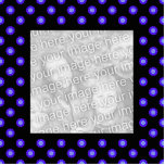 blue black kaleidoscope photo frame photo cut out