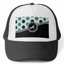 Blue & Black Monogram