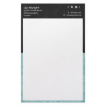 Blue & black retro Stationery - Social Icons
