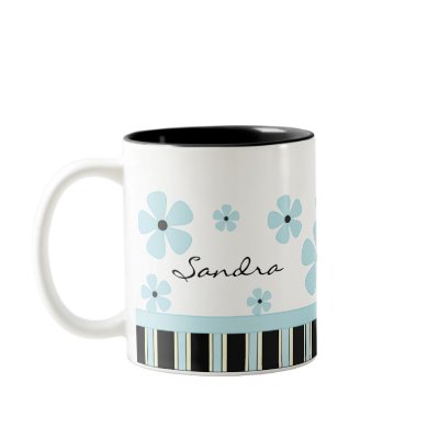 Blue Bloom Mug by trennea