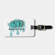 Blue BND Logo Bag Tag