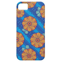 Blue Boho Blossoms iPhone 5 Case