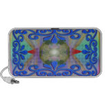 blue border jewel blaze iPhone speakers