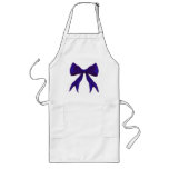 Blue Bow Apron
