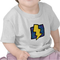 Blue Bricks Lightning Bolt T-shirt