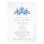 Blue Bridal Shower Invitations invitations