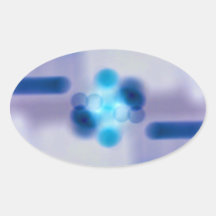 blue bubbles sticker