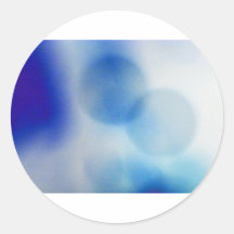 Blue bubbles stickers