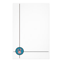 Blue Bunny Stationery No.7