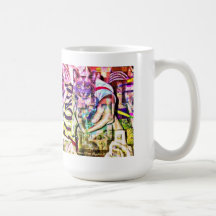 Blue Burmese Cubed Mug