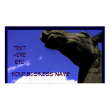 Blue Business Cards, Customizable