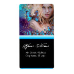 BLUE BUTTERFLY HAIR, BEAUTY SALON , MAKEUP ARTIST labels