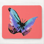 Blue Butterfly Mousepad mousepads