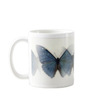 Blue Butterfly Mugs