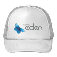 Blue butterfly my little eden hat