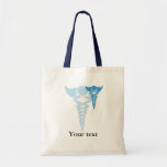 Blue caduceus medical gifts bags