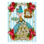 Blue Cakes and Pink Rose Tea Business Cards