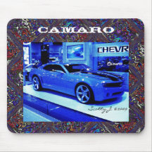 "Blue Camaro" © 2009 S.J. Mouse Pad