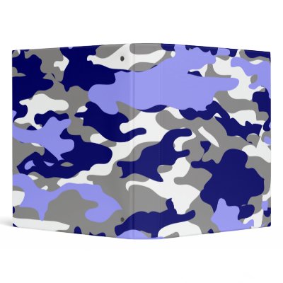 BLUE CAMO - Avery Binder by OutdoorAddix