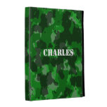 Blue Camo iPad Case Template