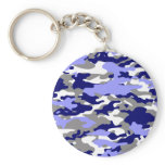 BLUE CAMO KEYCHAIN