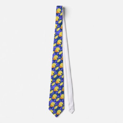 Blue Camo Rubber Ducky Ties by Customizables