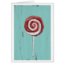 Blue Candy Card