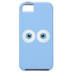BLUE CARTOON EYES EYEBALLS FUNNY GRAPHICS iPhone 5 CASES