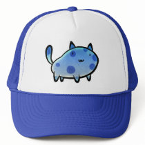 Blue Cat Trucker hat