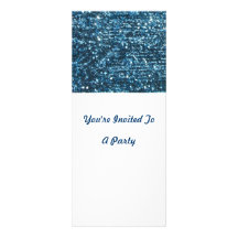 Blue Charm Custom Invites