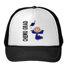 Blue CHEMO GRAD 1 (Colon Cancer) Mesh Hat