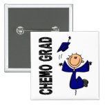 Blue CHEMO GRAD 1 (Colon Cancer) Pin