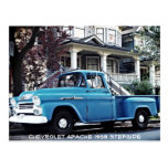 Blue Chevy Post Cards