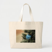 Blue Christmas Bag