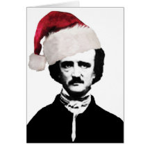Blue Christmas Card