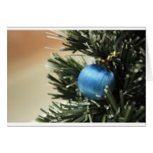 Blue Christmas Cards