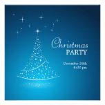 Blue Christmas Party invitation