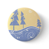 blue Christmas Trees Pins