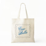 Blue Ciao Bella Canvas Bag