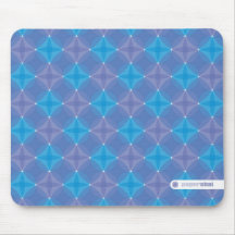 Blue circle mousepad